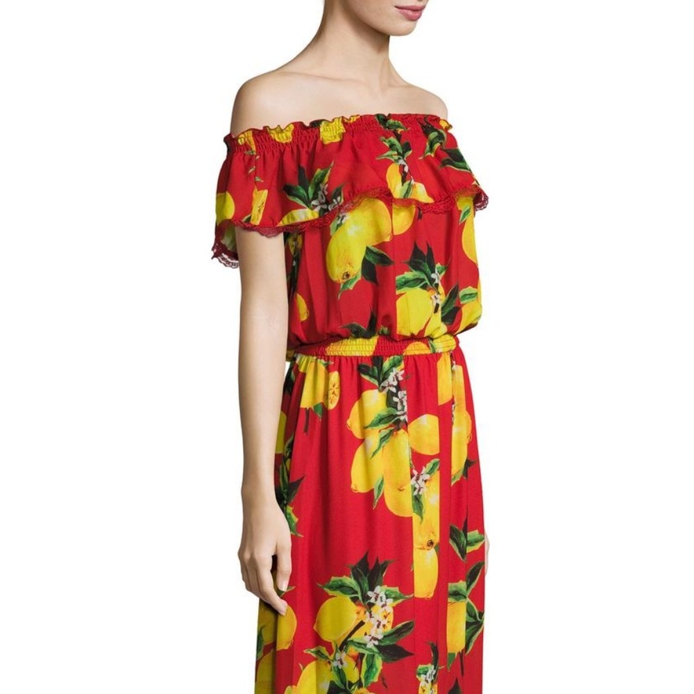 Alexia Admor Off the Shoulder Lemon Dress $182